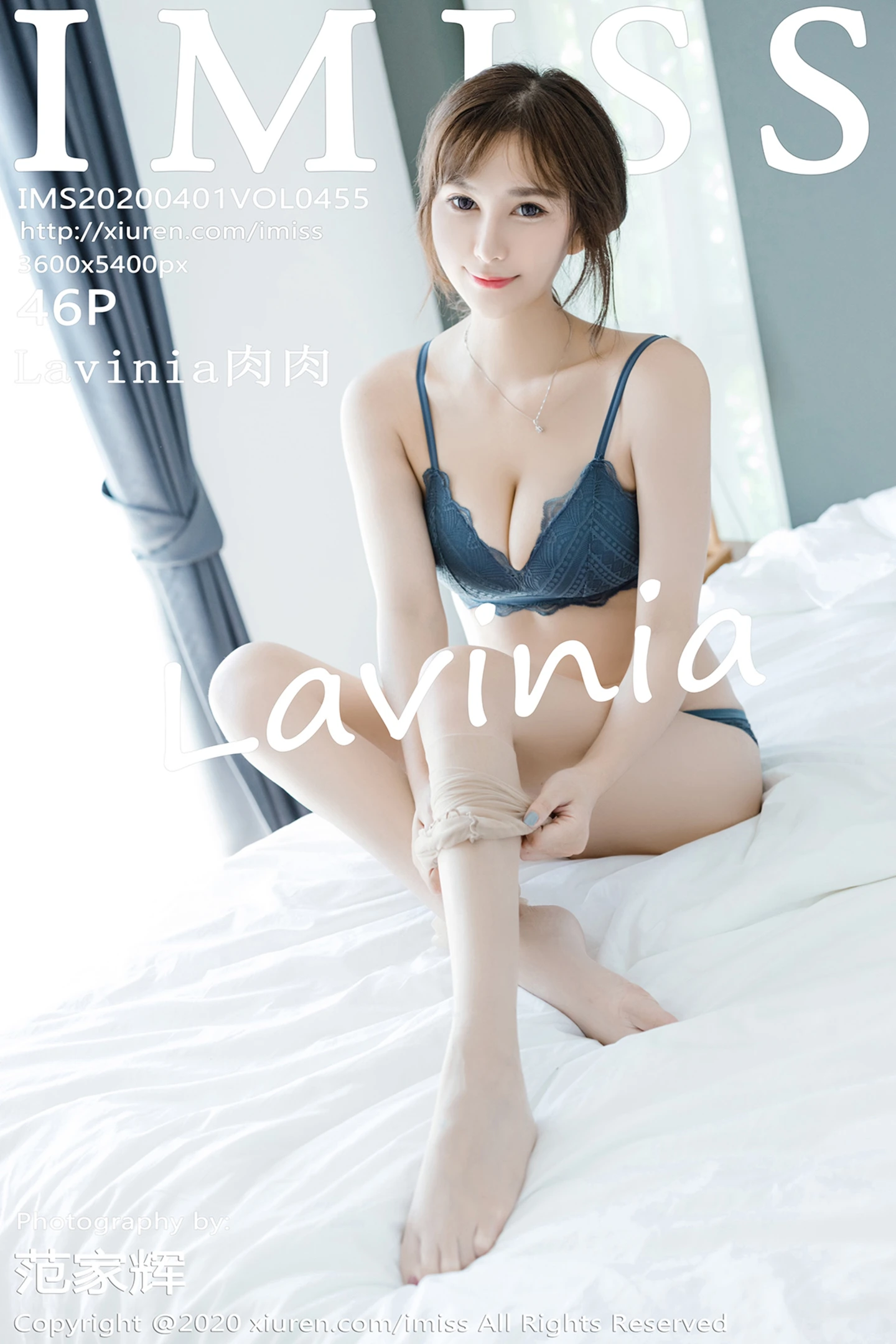 [IMISS爱蜜社]Vol.455_气质女神Lavinia泰国清迈旅拍私房黑色内衣完美诱惑写真46P-秀人网 - XiuRen.Xyz